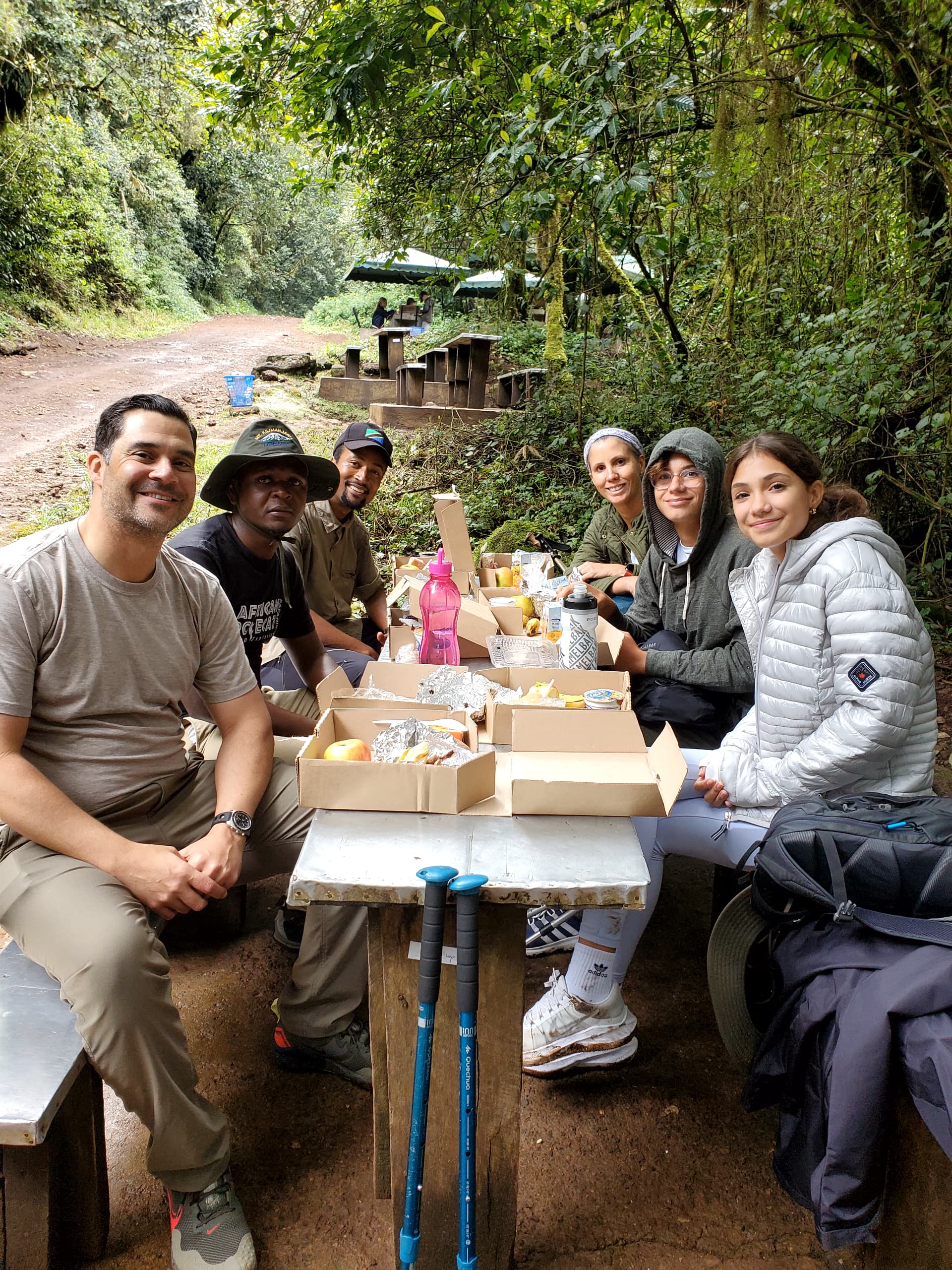 6-days-rongai-route Mawenzi Tarn Hut to Kibo Camp scenery