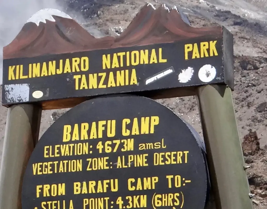Barafu Camp Machame Route