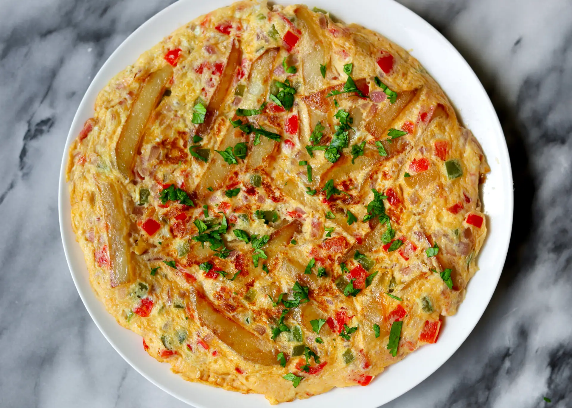 Chips mayai, Tanzanian chips omelette