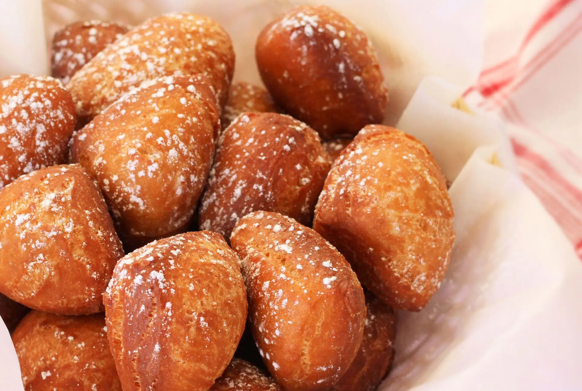 Mandazi, sweet fried dough from East Africa