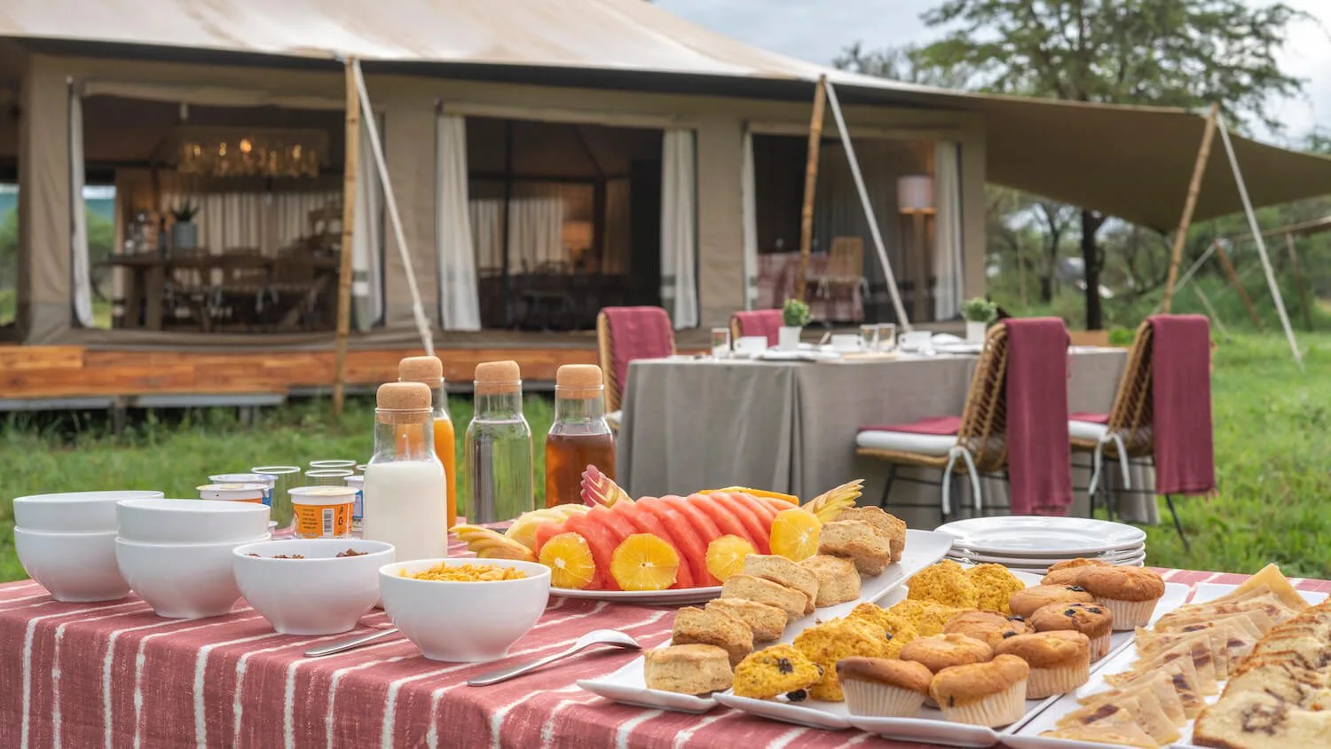 9-days-kenya-and-Tanzania-safari Serengeti tented camp