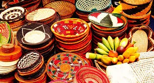 Tanzanian market scene