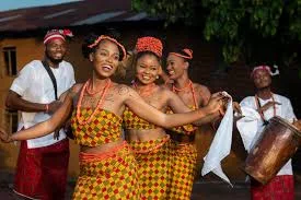 Traditional Tanzanian wedding