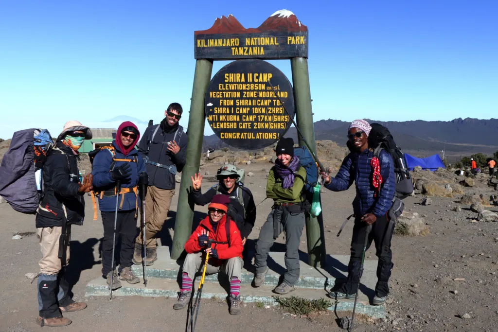 8 Days Lemosho Route