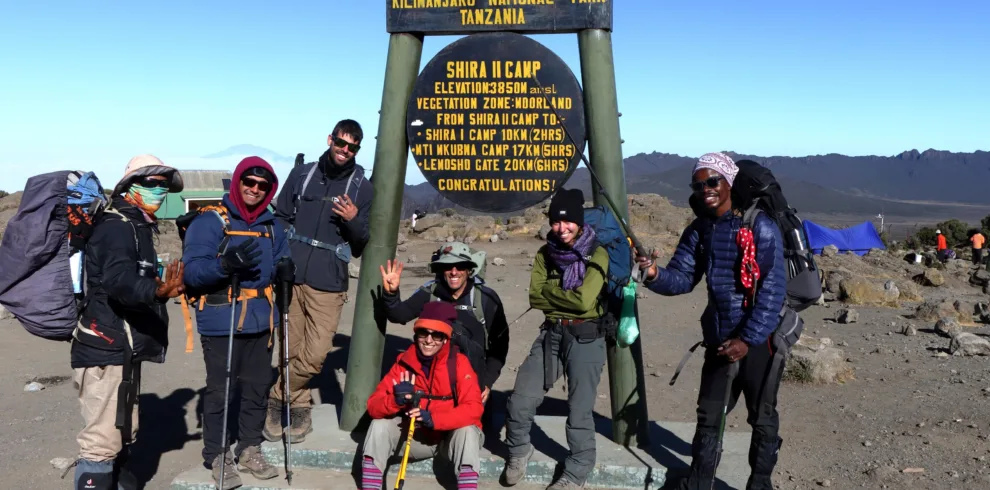 8 Days Lemosho Route