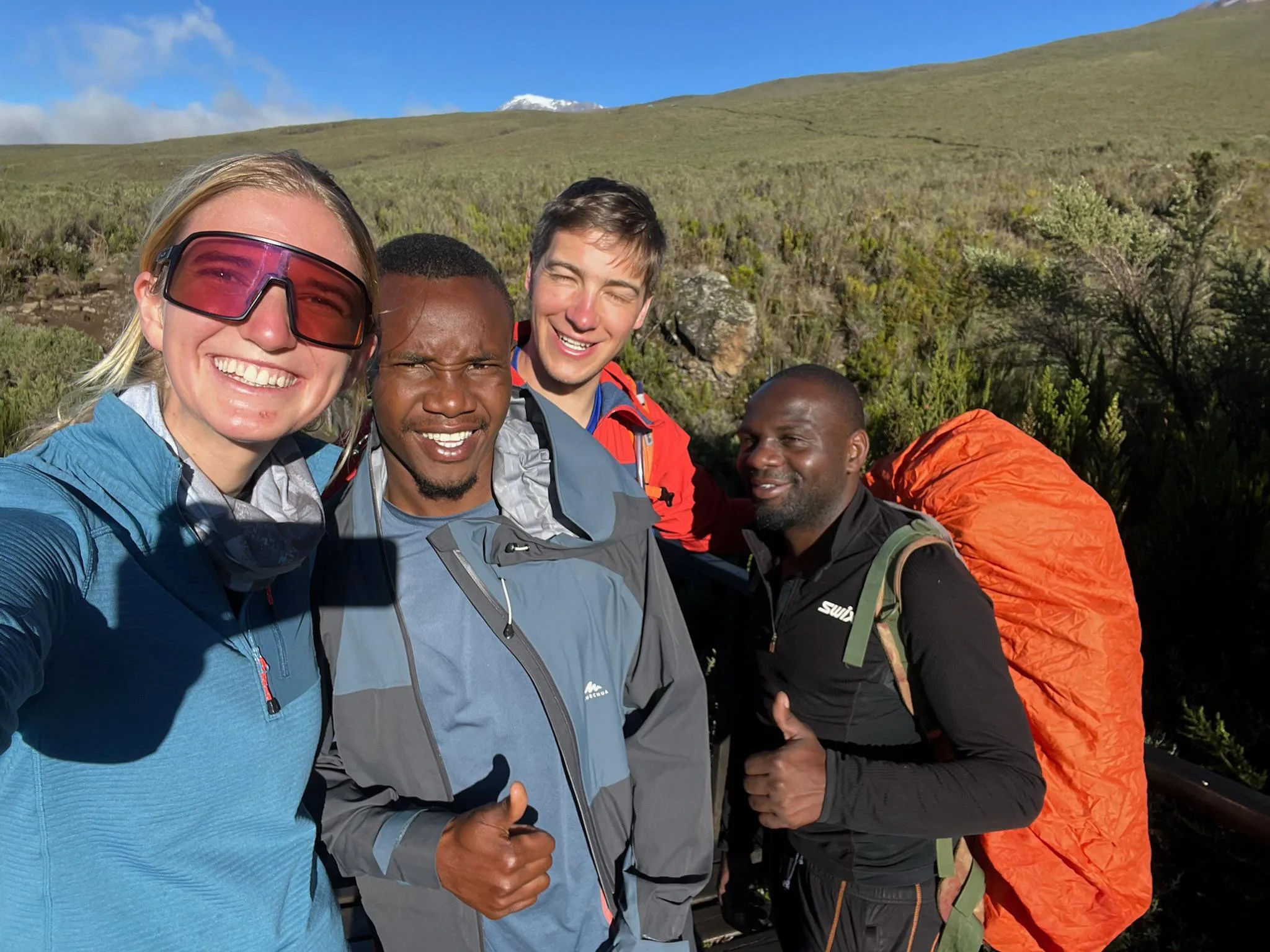 climbing kilimanjaro marangu route