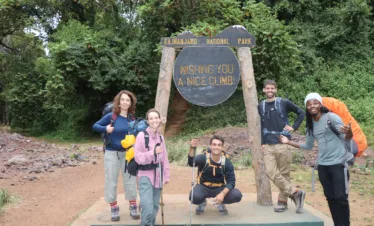 climbing kilimanjaro marangu route