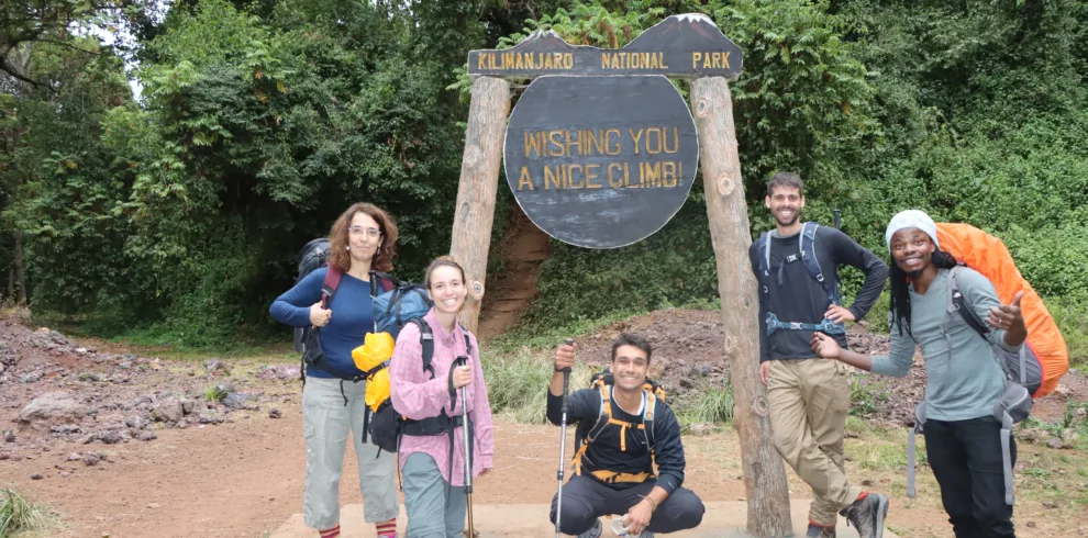 climbing kilimanjaro marangu route