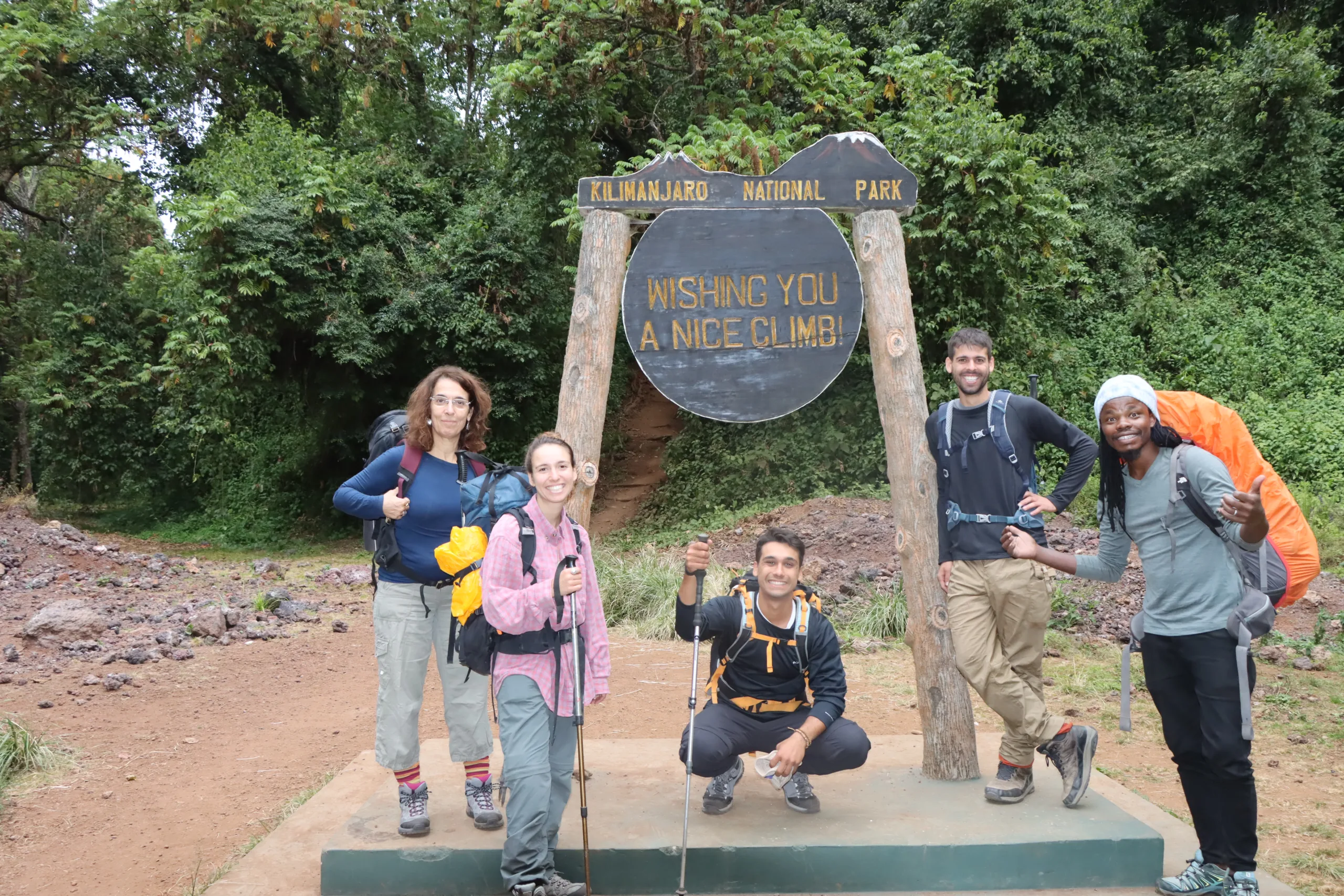 climbing kilimanjaro marangu route